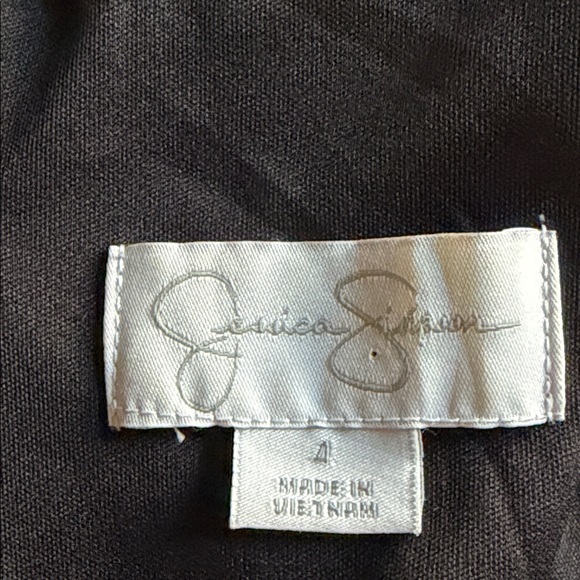 JESSICA SIMPSON Halter Blouson Mini Dress Black Size 4 Women’s Small - Picture 15 of 16